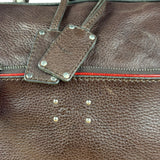 Chloé Brown Leather Mr. Paddington Boston Bag