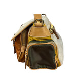 Prada Multicolor Leather Trim Sac Multi-Poches Crossbody Bag
