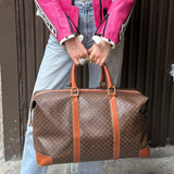 Celine Vintage Macadam Weekender Travel Bag