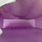 Chanel Vinatge Purple Jelly Rubber Tote Bag