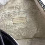 Chanel Black/Beige Tweed Clover Hobo Shoulder Bag '05-'06