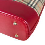 Burberry Brown/Beige House Haymarked Shoulder Bag