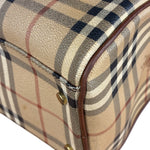 Burberry Vintage Haymarkert House Mini Boston Handbag