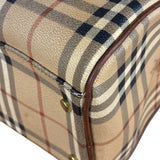 Burberry Vintage Haymarkert House Mini Boston Handbag