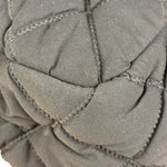 Chanel Black Quilted Satin Chain Shoulder Bag 2008