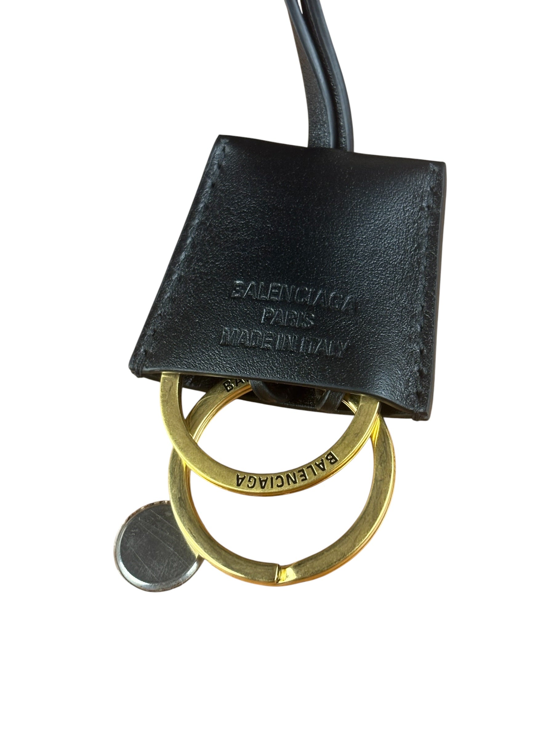Balenciaga Black Leather Bel Air Carry All Two-Way Bag