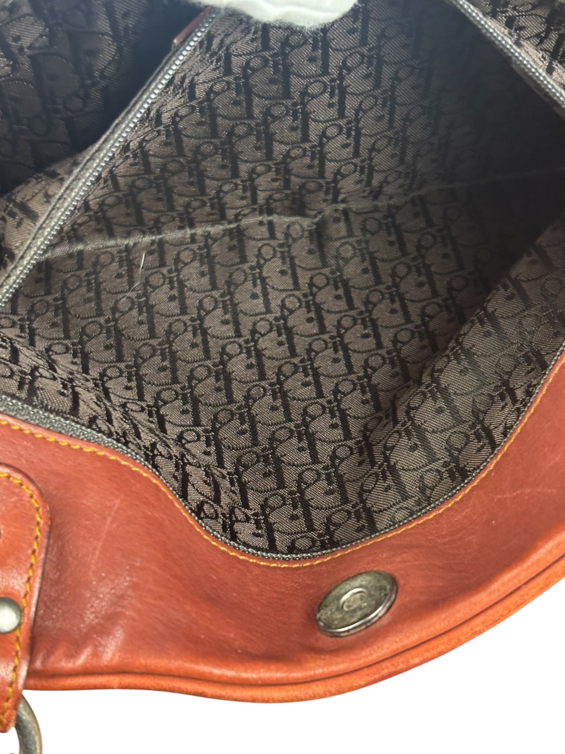 Christian Dior Vintage Gaucho Saddle Shoulder Bag