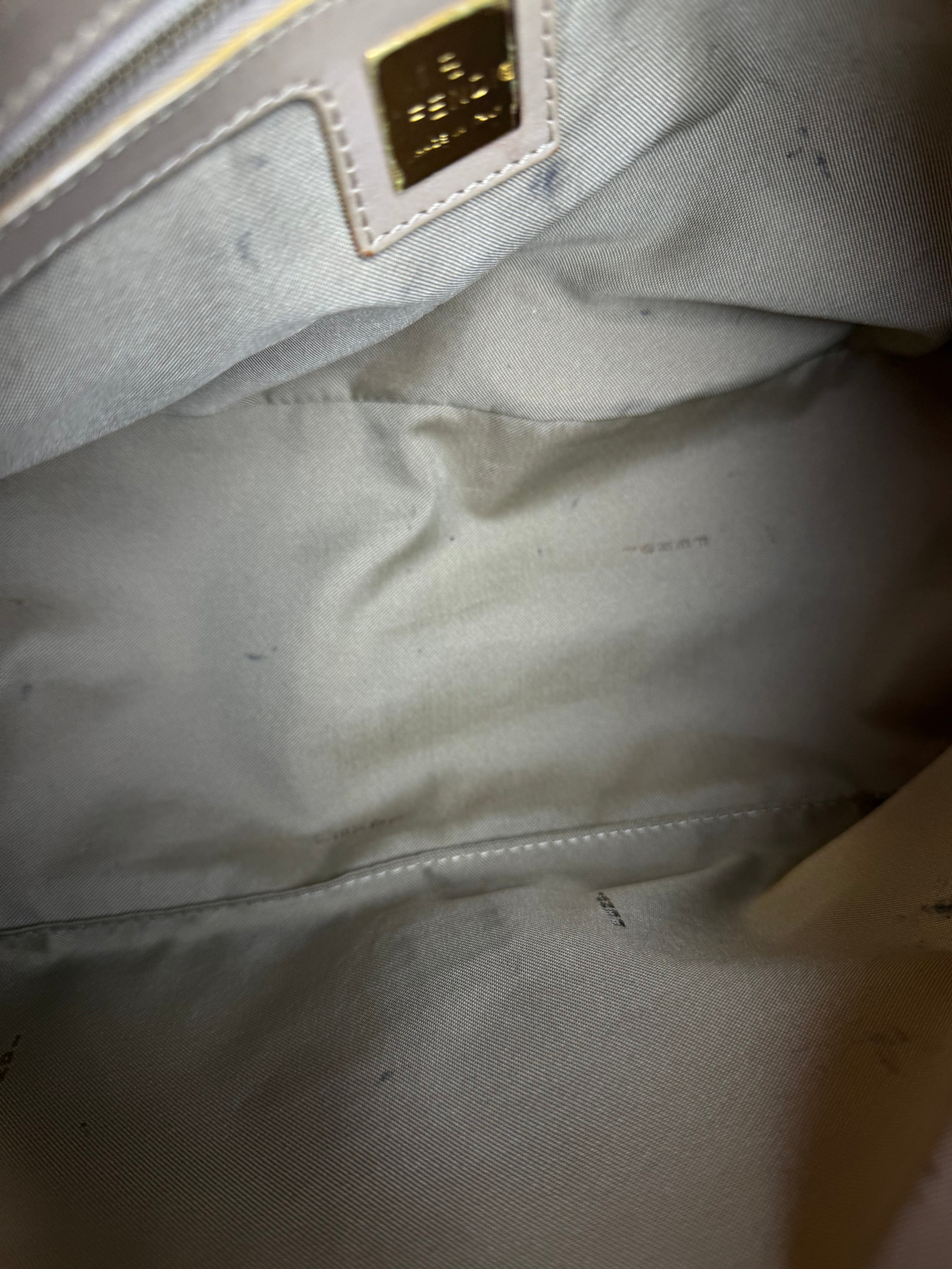 Fendi PVC FF Mamma Baguette Orange