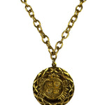 Chanel CC/Lion Logo Chain Pendant Necklace
