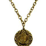 Chanel CC/Lion Logo Chain Pendant Necklace