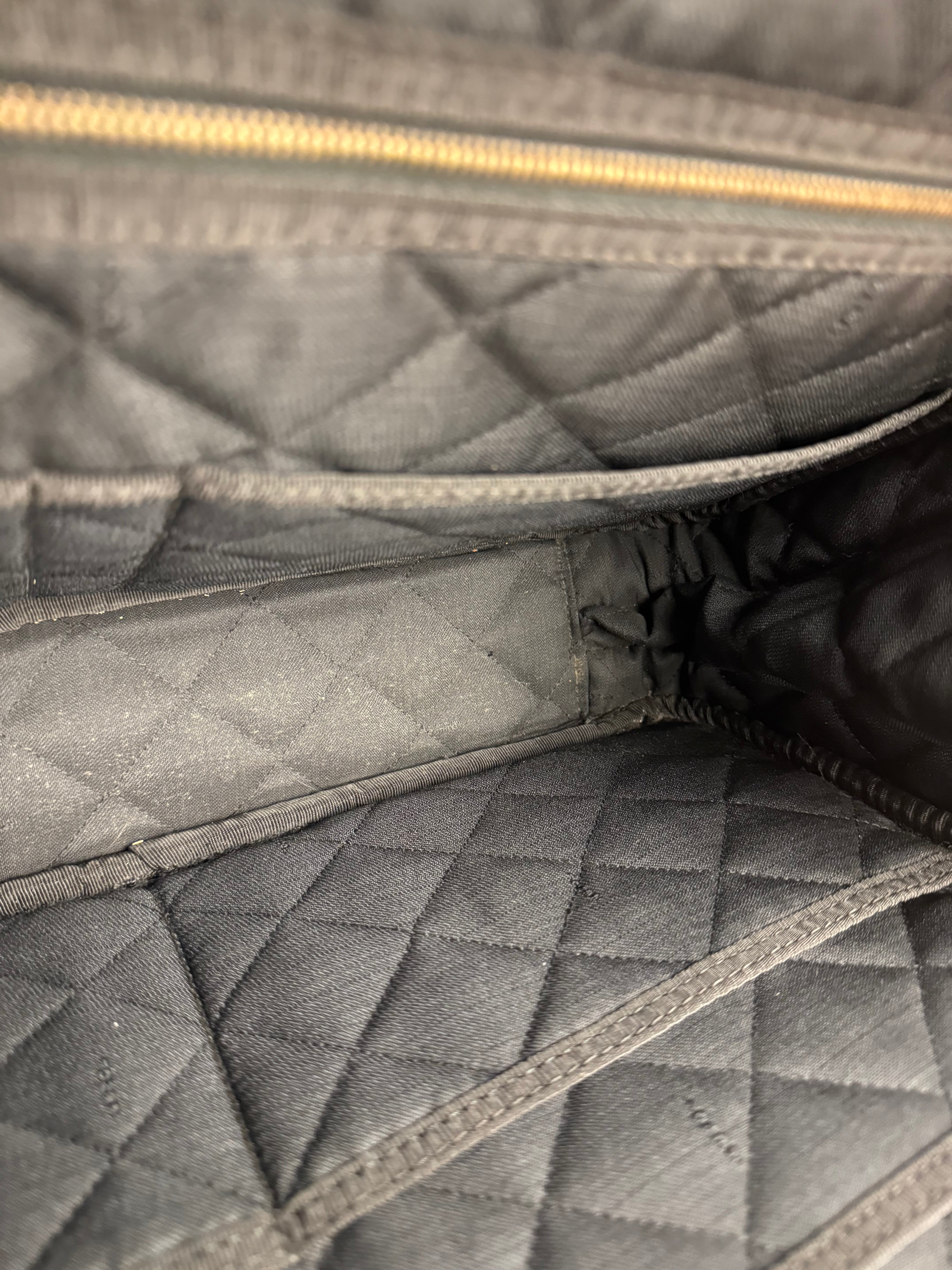 Fendi FF Vintage Striped Briefcase