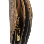 Bottega Veneta Vintage Brown Leather Woven Intrecciato Wallet