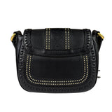 Gucci Black Leather Snaffle Bit Shoulder Bag