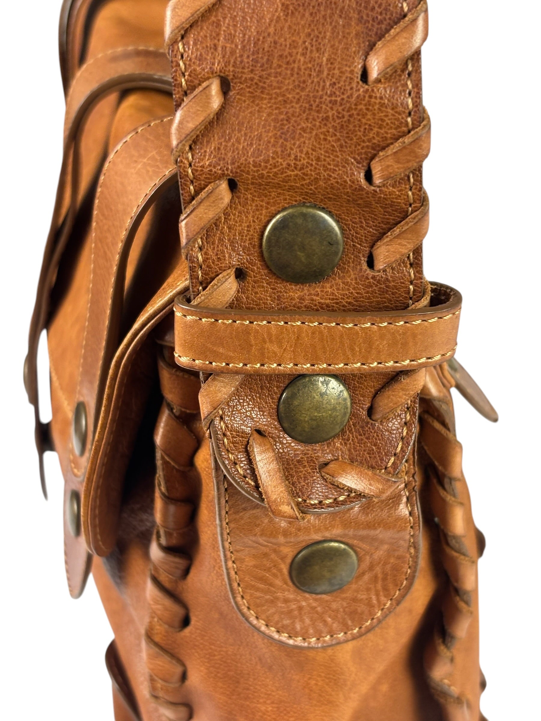 Chloe Brown Silverado Messenger Bag