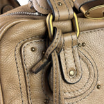 Chloe Brown Leather Paddington Shoulder Bag
