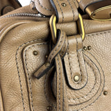 Chloe Brown Leather Paddington Shoulder Bag