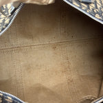Christian Dior Vintage Navy Blue Trotter Boston Bag