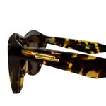 Bottega Veneta Tortoise Brown Cat-Eye Sunglasses