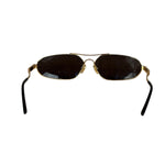 Balenciaga BB0227S Sunglasses Gold Toned Metal Frame