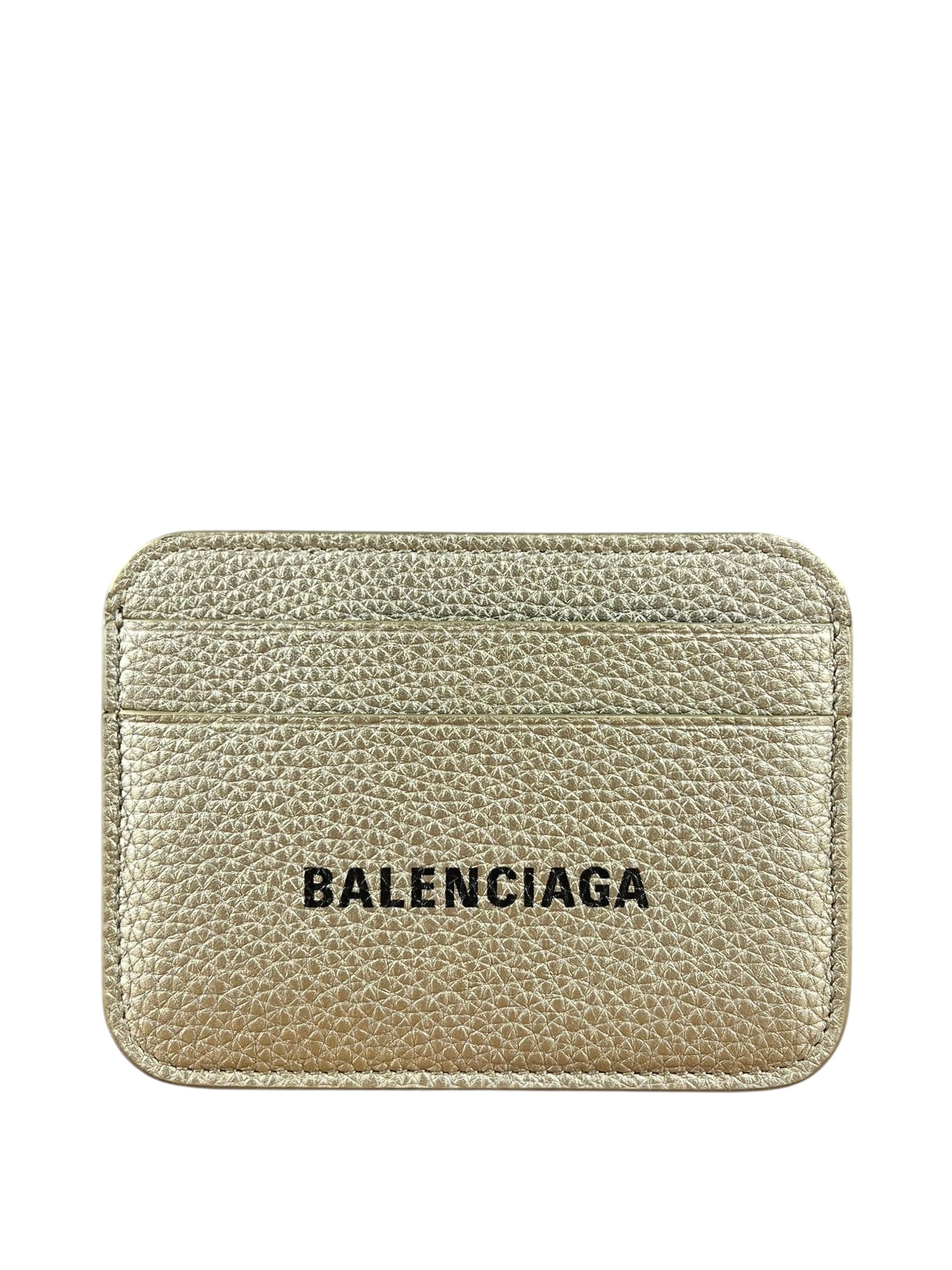 Balenciaga Metallic Cash Cardholder