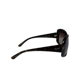 Prada SPR25N Brown Tortoiseshell Acetate Oversized Sunglasses
