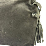 Bottega Veneta Black Suede/Leather Trim Crossbody Bag