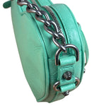Balenciaga Green Le Cagole Heart Mini Bag