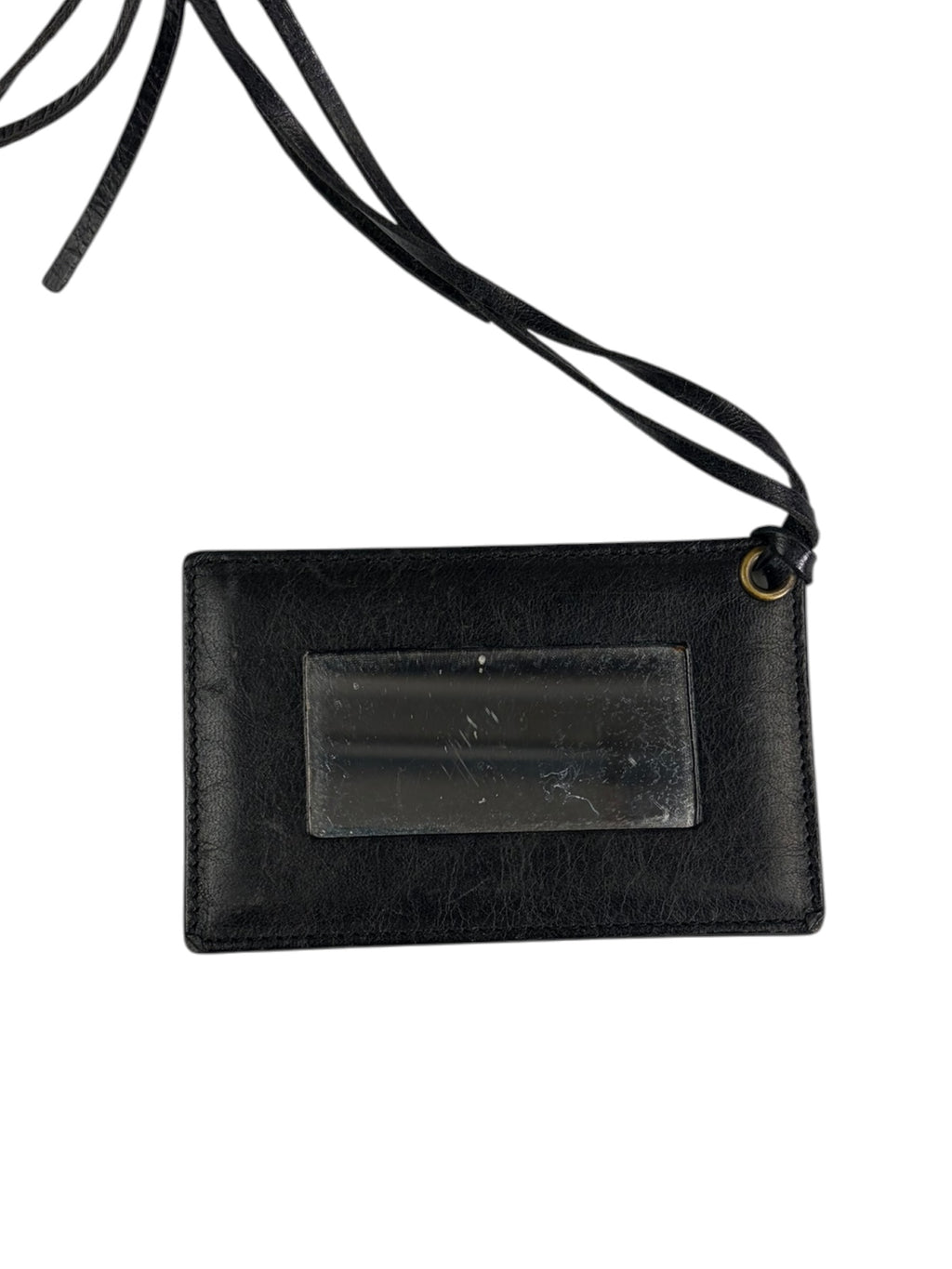 Blanciaga Black Lambskin Velo Moto Handbag