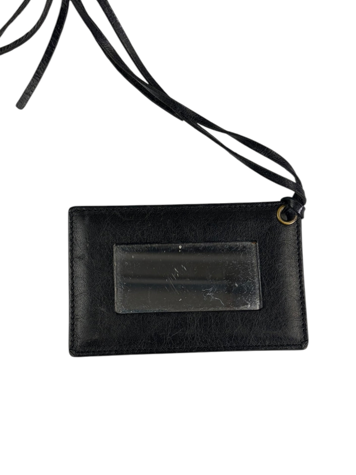 Blanciaga Black Lambskin Velo Moto Handbag