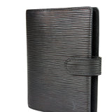 Louis Vuitton Black EPI Leather Agenda MM