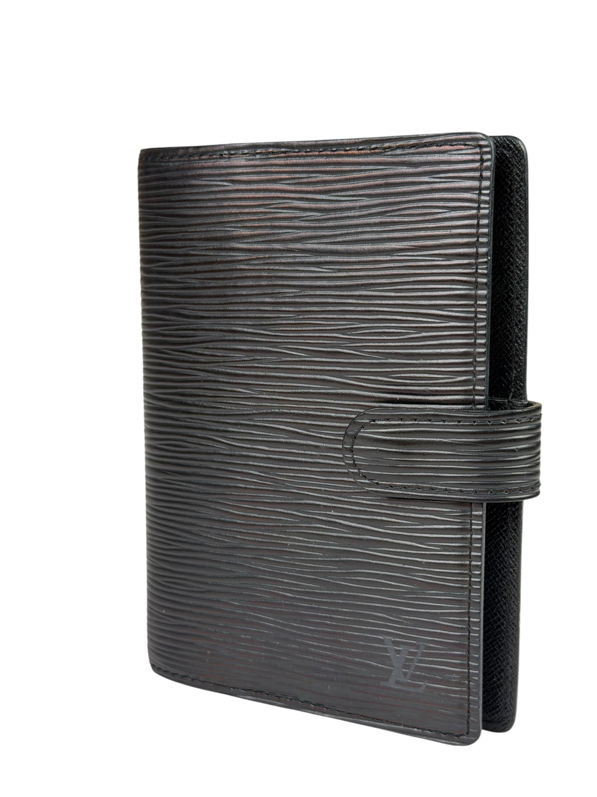 Louis Vuitton Black EPI Leather Agenda MM