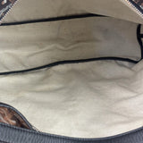 Goyard Brown/Black Leather Boheme Hobo Bag