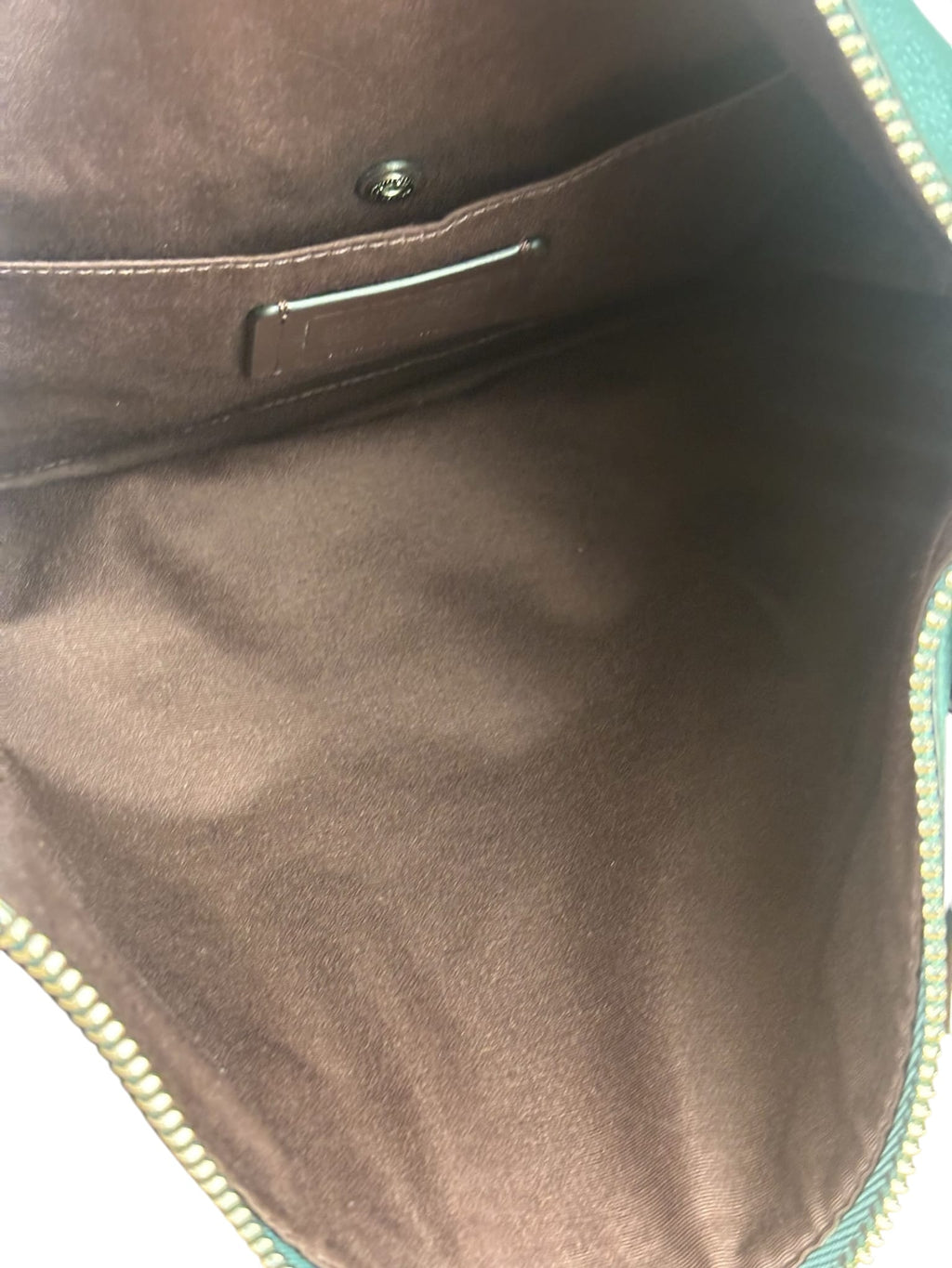Coach Green Pebbled Leather Rogue Shoulder Bag