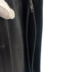 Prada Black Nylon Tessuto Continental Flap Wallet