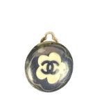 Chanel Spring Clear Resin Ball Clip-On Earrings 04S 2004
