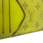 Louis Vuitton Neon Yellow Monogram Coin Card Holder