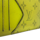 Louis Vuitton Neon Yellow Monogram Coin Card Holder