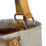YSL Canvas Kahala Heart Tote