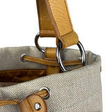 YSL Canvas Kahala Heart Tote