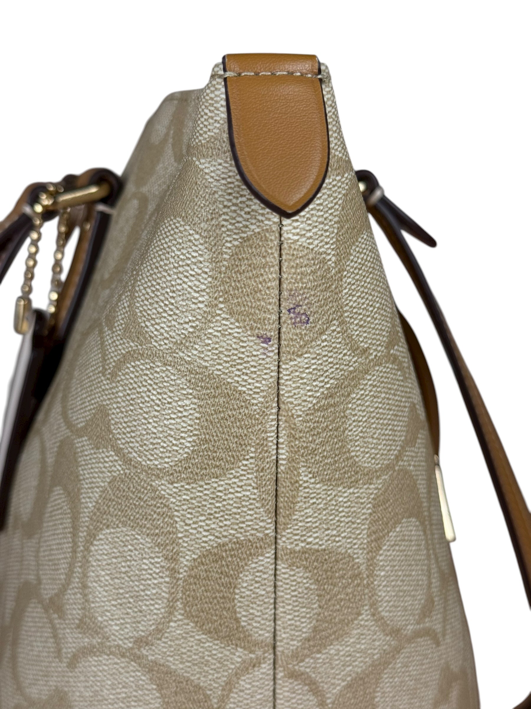 Coach Signature Canvas Gallery Tote