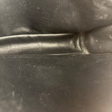 Prada Black Saffiano Bellhop Leather Travel Pouch