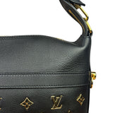 Louis Vuitton Black Leather Cruiser Handbag