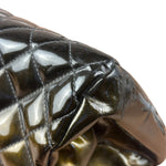 Chanel Metallic Gold Patent Leather Just Medemoiselle Bowling Bag 2011