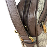 Gucci Beige/Brown GG Supreme Ophidia Messenger Bag