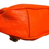 Balenciaga Orange Leather XS Le Cagole Shoulder Bag