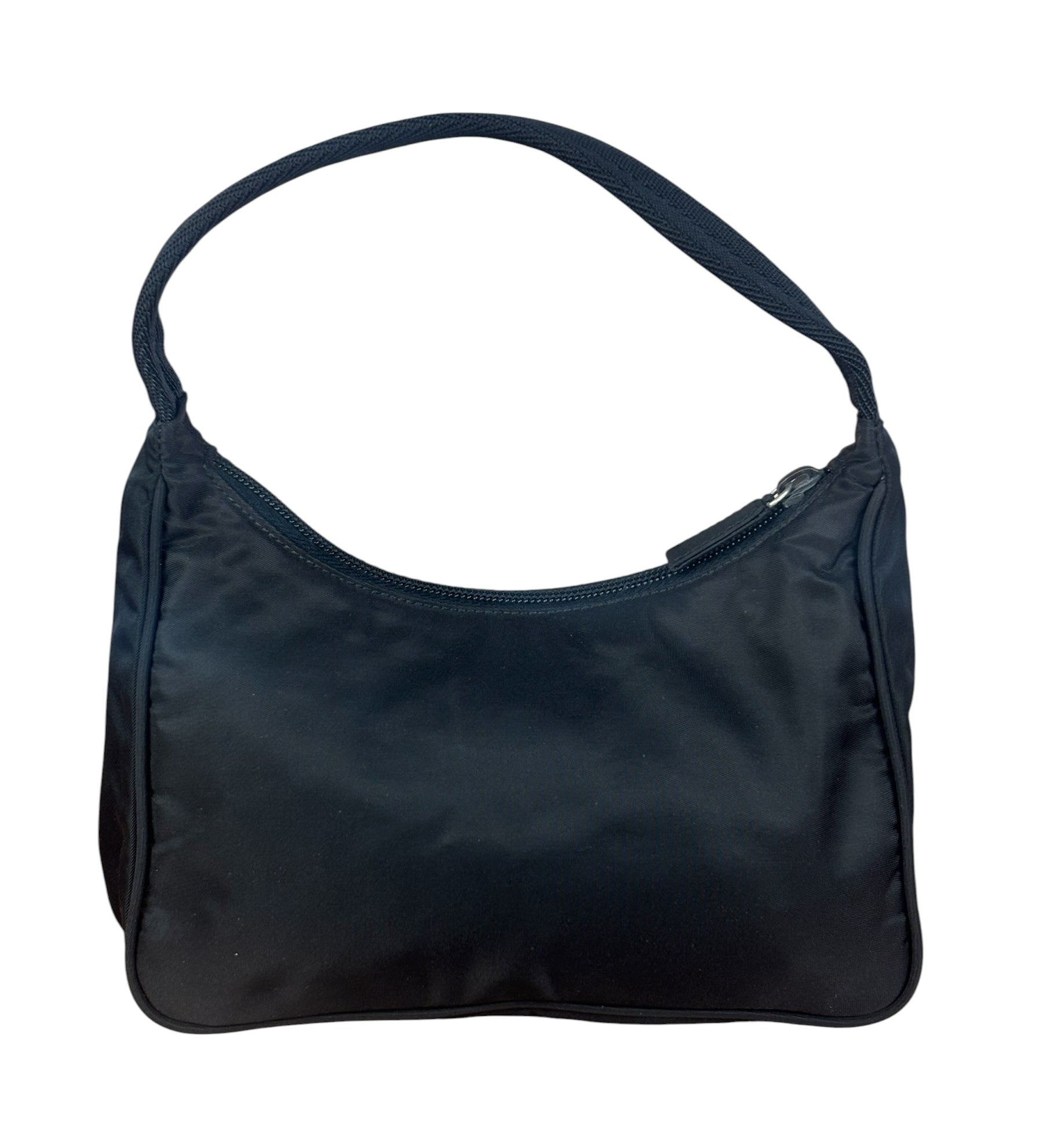 Prada Vintage Black Nylon Pochette