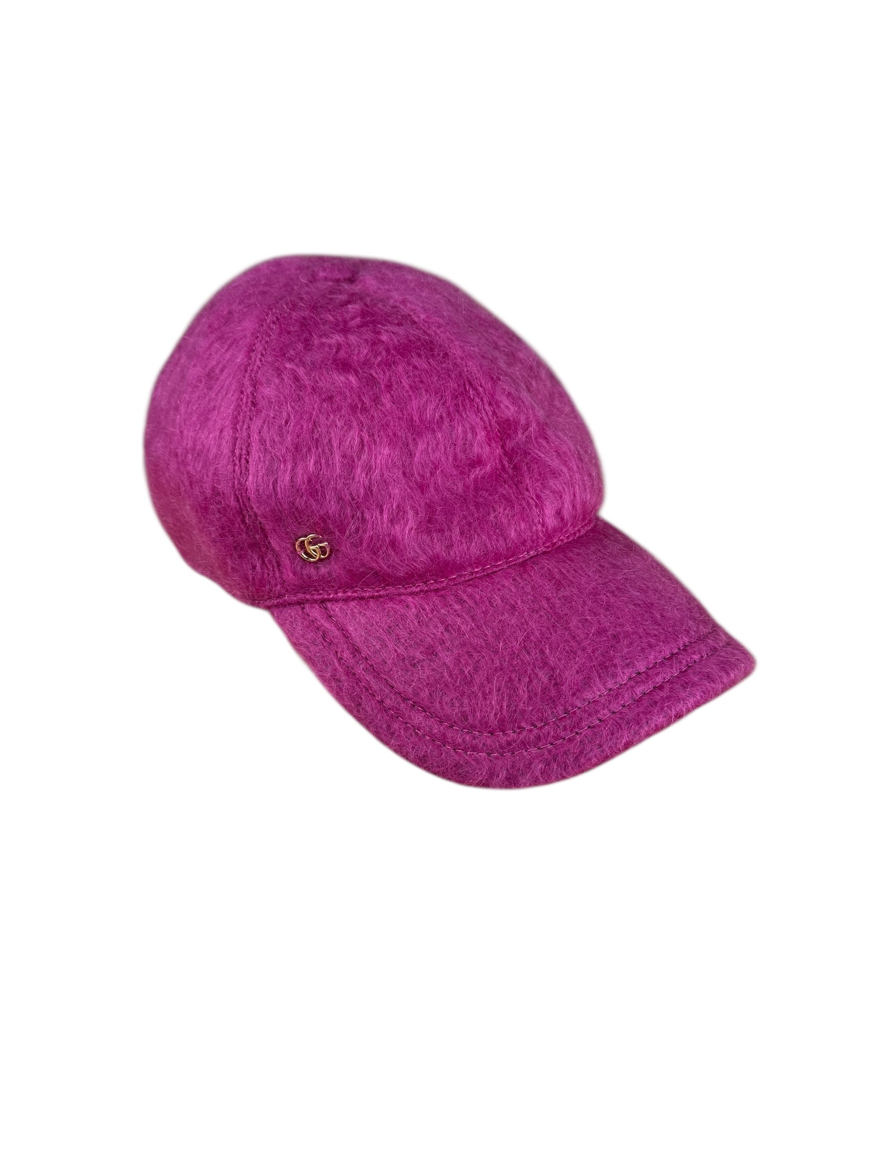 Gucci Fuzzy Fuchsia Baseball Hat