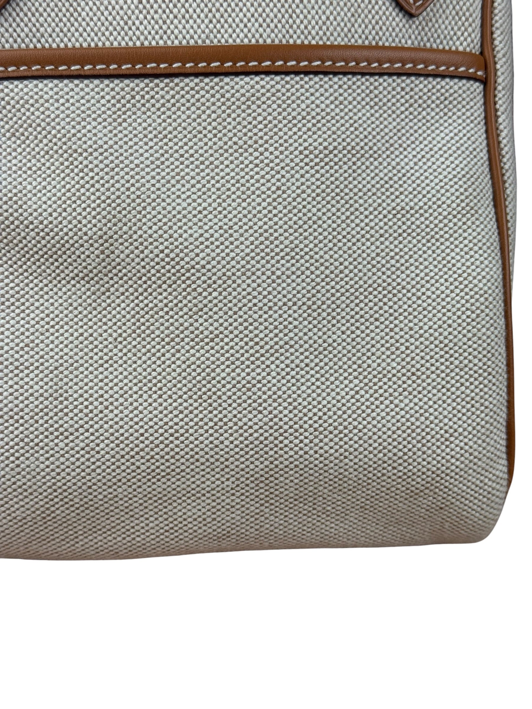 Hermes Toile Swift Canvas/Leather Lindy 30 Beige/Brown 2007