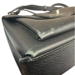 Louis Vuitton Black Pebbled Leather Taurillon Lockme Two-Way Bag