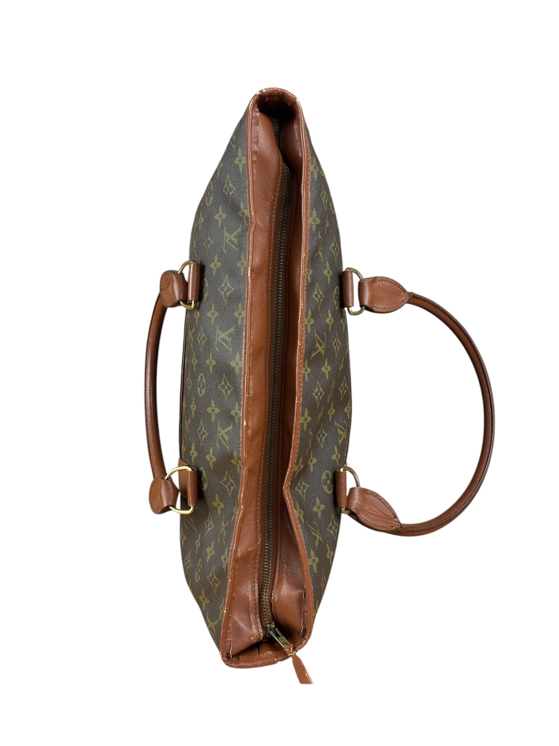 Louis Vuitton Vintage Monogram Sac Weekend Tote Bag MM